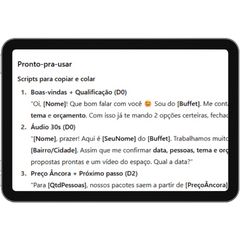 Bônus Scripts
